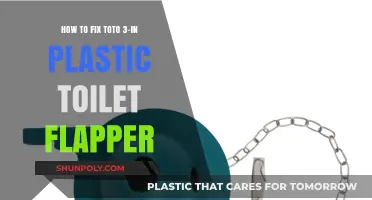 DIY Guide: Replacing a Toto 3-Inch Plastic Toilet Flapper