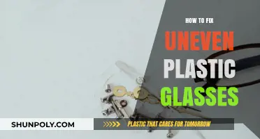 DIY Guide: Correcting Uneven Plastic Glasses at Home