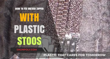 Uneven Zipper Fix: A Simple Guide Using Plastic Tools