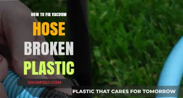 DIY Guide: Repairing a Broken Plastic Vacuum Hose