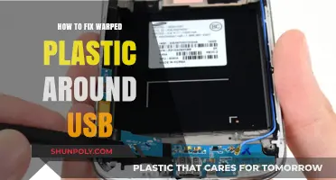 DIY Guide: Restoring Warped Plastic Around USB Ports