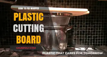 Restoring Your Warped Plastic Cutting Board: A Simple Guide