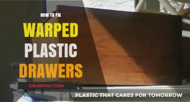 Restoring Sanity: A Guide to Fixing Warped Plastic Drawers