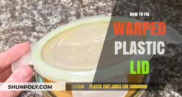 Restoring Sanity: The Ultimate Guide to Fixing Warped Plastic Lids