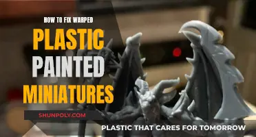 Repairing Warped Miniatures: Fixing Plastic with Paint