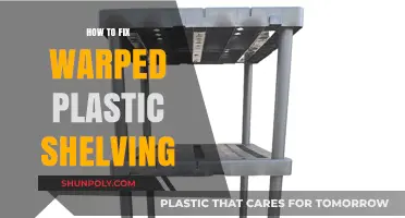 DIY Guide: Restoring Warped Plastic Shelving to Its Original Form