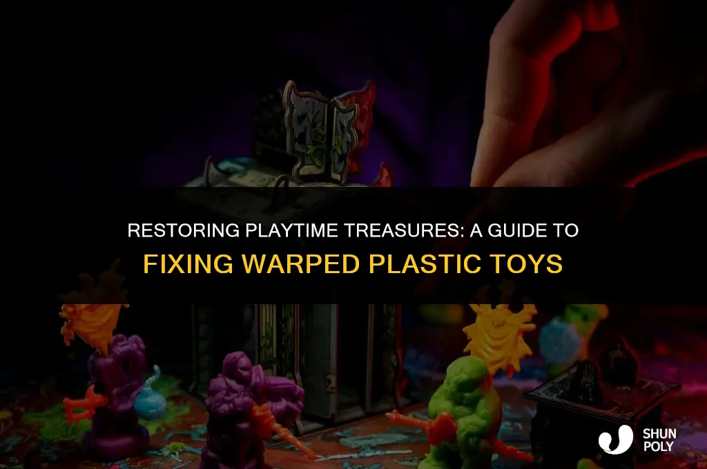 how to fix warped plastic toys