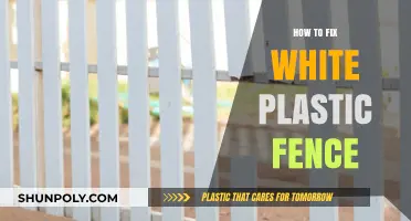 Revamping Your White Plastic Fence: A Step-by-Step Repair Guide