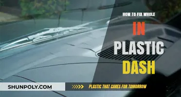 DIY Repair: Fixing Holes in Your Plastic Car Dashboard