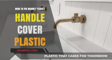 DIY Guide: Repairing a Wobbly Faucet Handle Cover