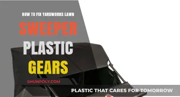Reviving Your Yardworks Lawn Sweeper: A Guide to Fixing Plastic Gears