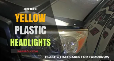 Revive Your Car's Smile: Fixing Yellow Plastic Headlights