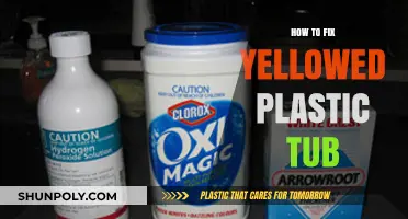 Revive Your Yellowed Plastic Tub: A Step-by-Step Restoration Guide