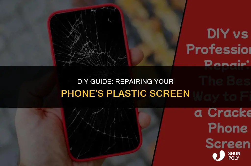 how to fix your phones plastic screen