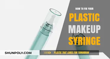 DIY Repair Guide: Fixing Your Plastic Makeup Syringe
