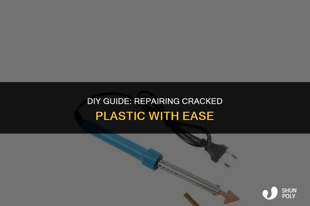 how to fixed cracked plastic