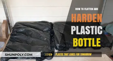 DIY Guide: Flattening and Hardening Plastic Bottles for Creative Projects
