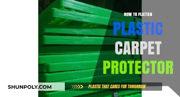 Best Techniques to Flatten Plastic Carpet Protectors