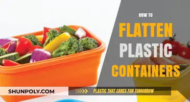 Flattening Plastic Containers: Easy, Eco-Friendly Storage Solutions