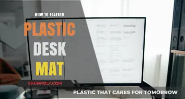 Flattening Your Plastic Desk Mat: Quick and Easy Tricks