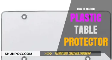 Flattening Plastic Table Protectors: Easy and Quick Techniques