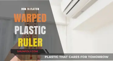 Straightening a Warped Plastic Ruler: Easy DIY Techniques