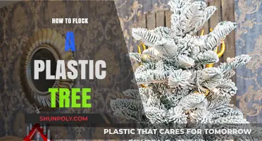 Flocking a Plastic Tree: A Step-by-Step Guide