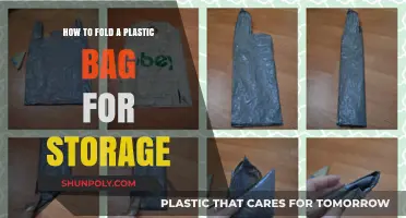 Efficient Plastic Bag Folding: Simple Storage Solutions for Small Spaces