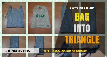 Master the Art: Folding a Plastic Bag into a Triangle Easily