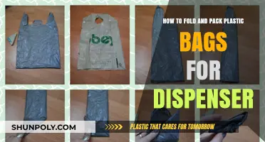 Efficiently Fold and Pack Plastic Bags for Dispenser: A Step-by-Step Guide