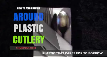 Folding Napkins: Wrapping Cutlery with Style
