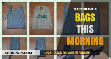 Quick Morning Hack: Fold Plastic Bags Neatly in Minutes