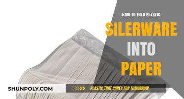 Folding Plastic Silverware: A Paper Wrap Guide