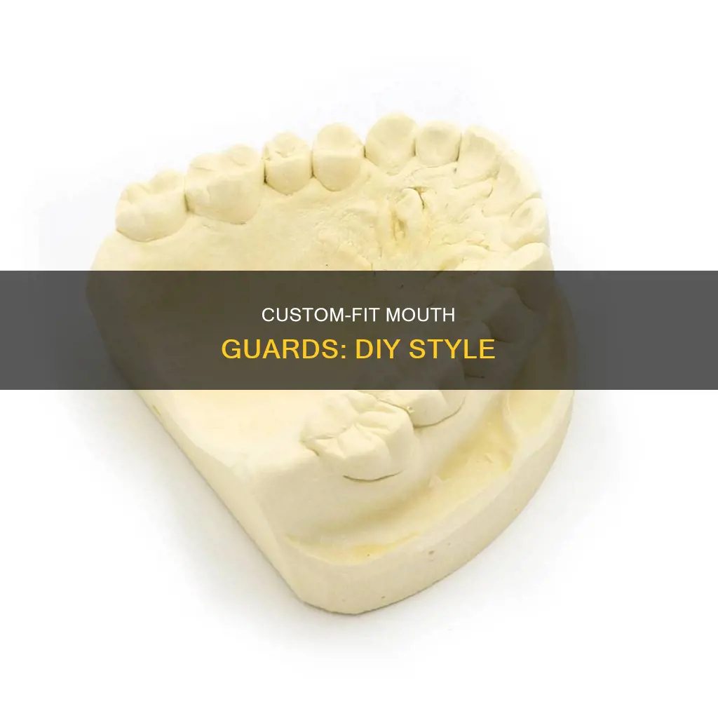 how to form a plastic mouth guard