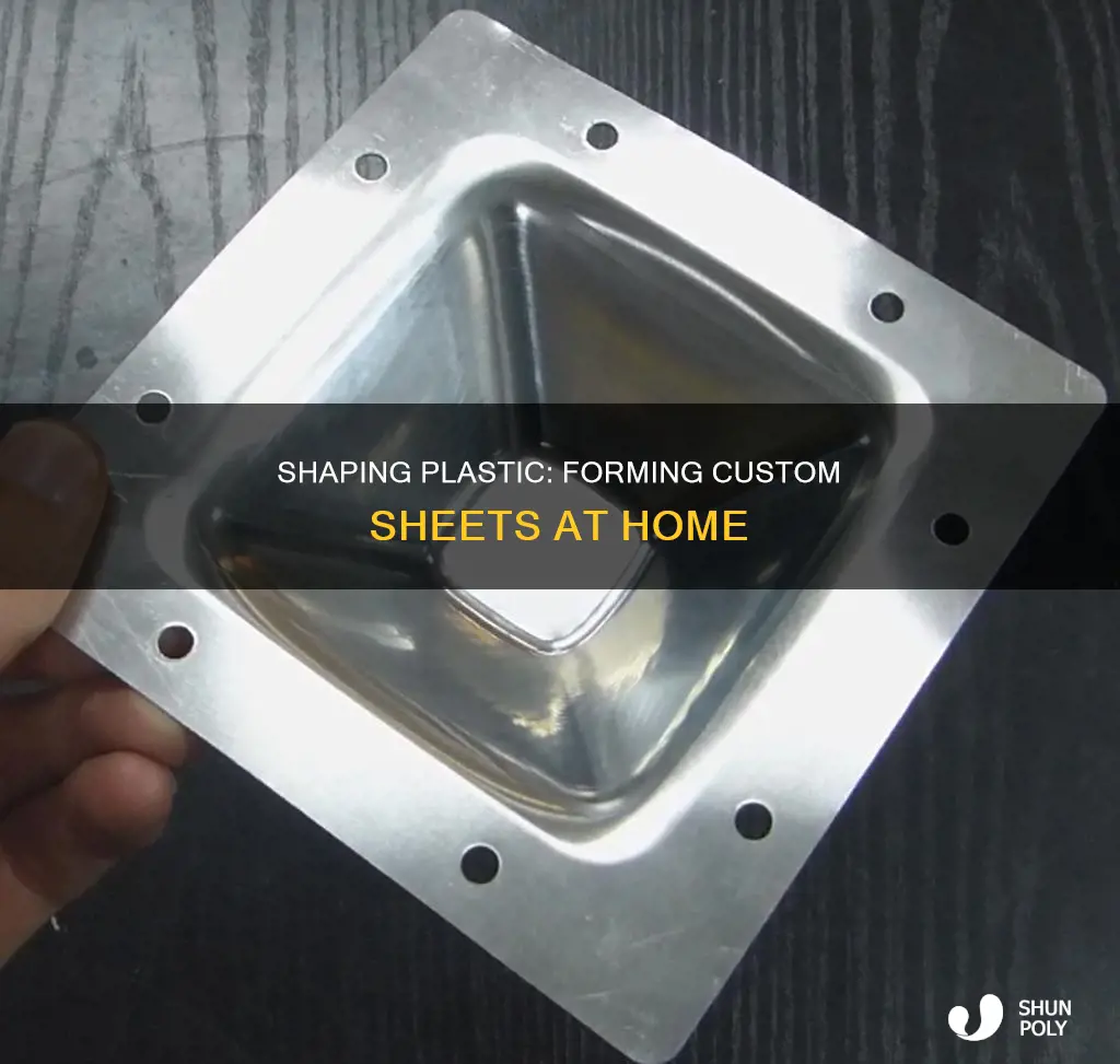how to form a plastic sheet