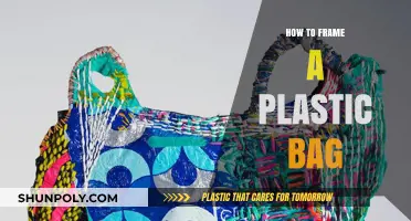 Creative Ways to Frame a Plastic Bag for Unique Home Decor