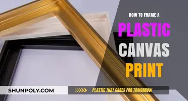 Framing Plastic Canvas Prints: Easy Steps for Beginners