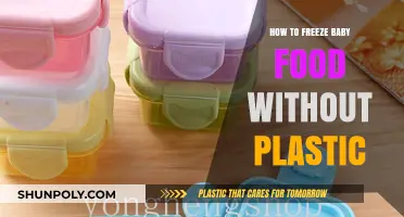 Freezing Baby Food: Plastic-Free Storage Solutions