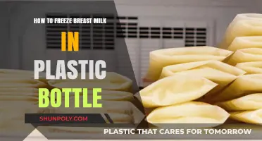 Easy Guide to Safely Freezing Breast Milk in Plastic Bottles