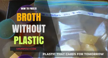 Freezing Broth Without Plastic: The Eco-Friendly Way