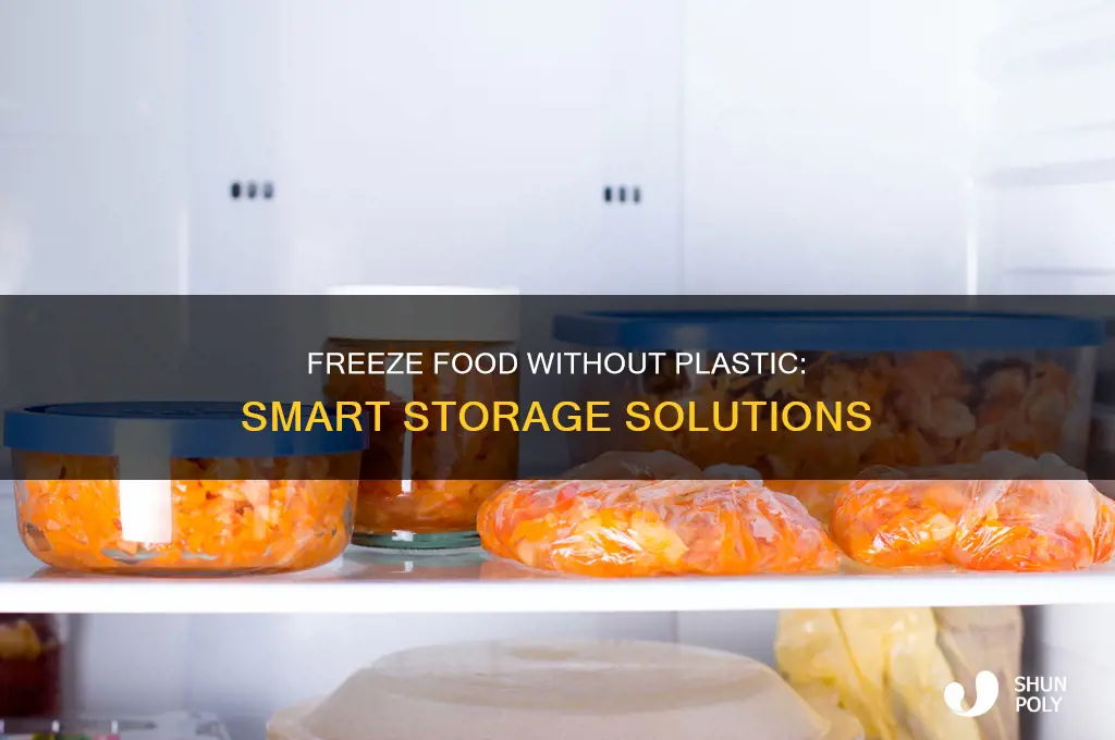 how to freeze food without plastic containers