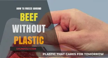 Freezing Ground Beef: Plastic-Free Storage and Tips