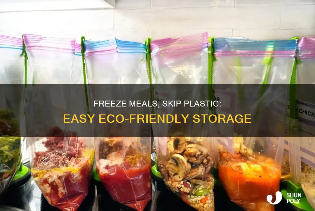 how to freeze meals without plastic