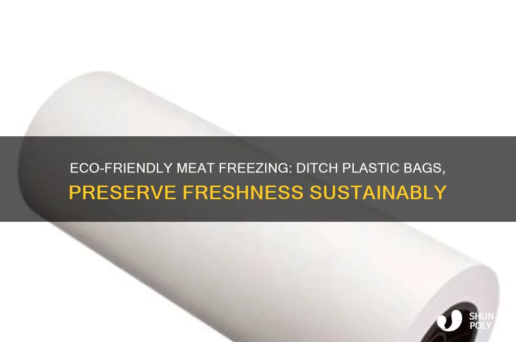 how to freeze meat without using plastic bags