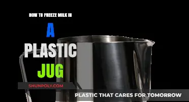 Smart Storage: The Easy Guide to Freezing Milk in Plastic Jugs