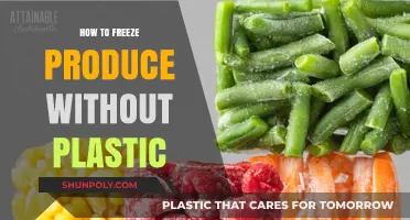 Freeze Fresh Produce, Plastic-Free: Easy, Eco-Friendly Storage