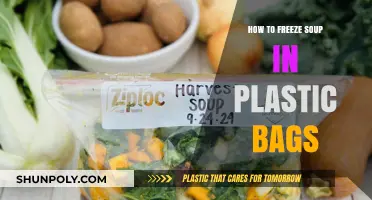 Easy Soup Freezing: A Guide to Using Plastic Bags