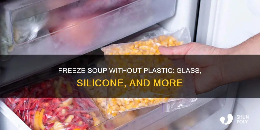 how to freeze soup without plastic