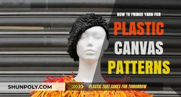 Crafting with Flair: Mastering the Art of Fringing Yarn for Plastic Canvas