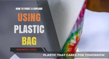 Easy Cupcake Frosting Hack: Master Piping with a Plastic Bag